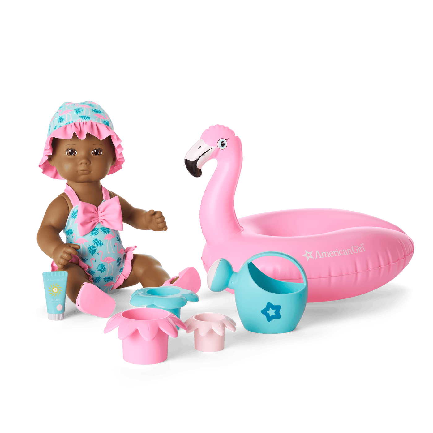 Flamingo Fun Play Set (Bitty Baby® Splash™) N6