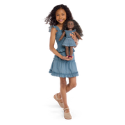 American Girl® x Hill House Home Tiny Paz Nap Set for Girls (Kirsten™ Print) A0