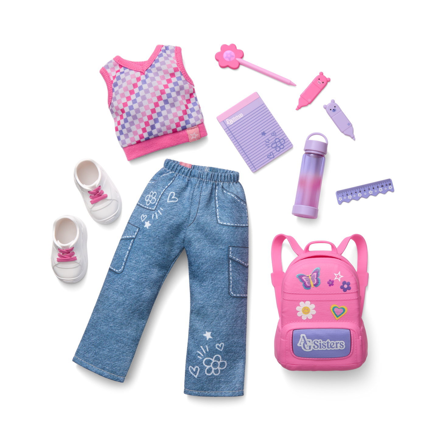 AG Sisters™ School Style Fashion Set V1