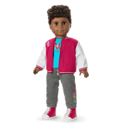 Truly Me™ 18-inch Doll #113 with curly dark-brown hair K7