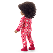 American Girl® x Hanna Andersson Berry Bright Stars Pajamas for 18-inch Dolls K8