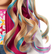 Truly Me™ 18-inch Doll #110 with wavy blonde hair J2