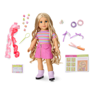 Long Hair Looks™ by Truly Me™ 18-inch Doll #133 & hair accessories Y7