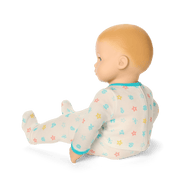 Bitty Baby® Doll #3 with blonde hair in Pastel Blue S7