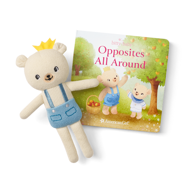Bitty’s™ Bear Friend & Opposites All Around Board Book A9