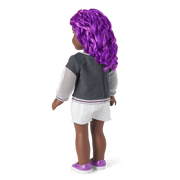 Truly Me™ 18-inch Doll #91 with curly purple hair L0