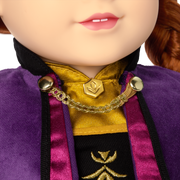 Disney Frozen Anna Adventure Outfit & Travel Bag for 18-inch Dolls by American Girl® Q2