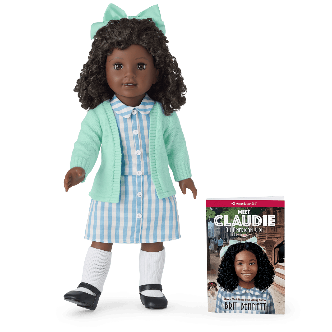 Claudie™ 18-inch Doll & Book (Historical Characters) R8
