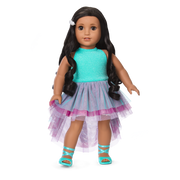 Glam Shimmering Ocean Outfit for 18-inch Dolls C8