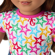 Truly Me™ 18-inch Doll #117 with wavy dark-brown hair R8