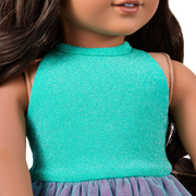 Glam Shimmering Ocean Outfit for 18-inch Dolls C8