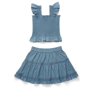 American Girl® x Hill House Home Tiny Paz Nap Set for Girls (Kirsten™ Print) A0