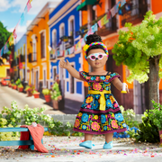 Día de Muertos Celebration Outfit for 18-inch Dolls F7
