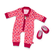 American Girl® x Hanna Andersson Berry Bright Stars Pajamas for Bitty Baby® Dolls L8