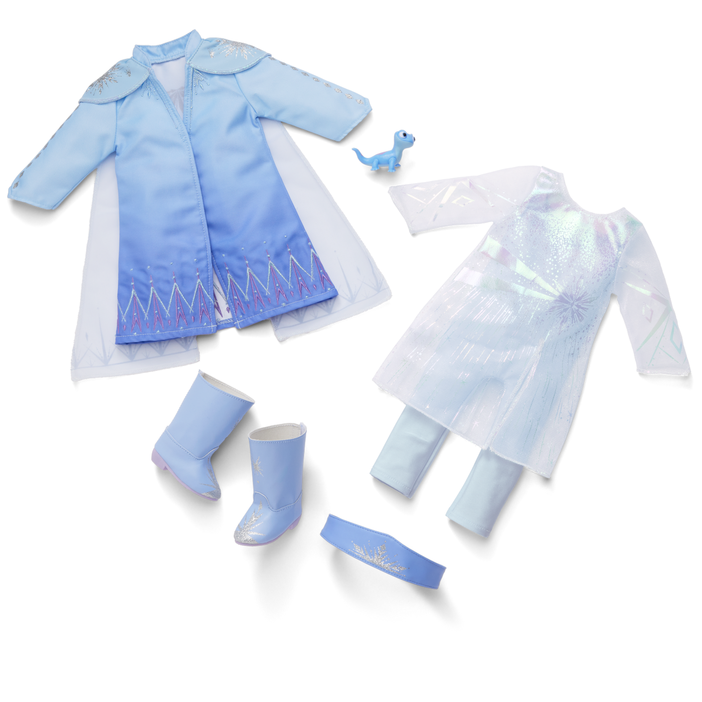 Disney Frozen Elsa Travel Outfit & Bruni for 18-inch Dolls by American Girl® P0