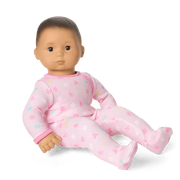 Bitty Baby® Doll #4 with black hair in Pastel Pink C2