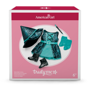 Witchy Webs Costume for 18-inch Dolls Y1