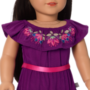 Raquel's™ Beach Party Dress for 18-inch Dolls (Girl of the Year™ 2026) K1