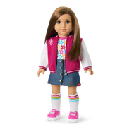 Truly Me™ 18-inch Doll #107 with straight brown hair B7