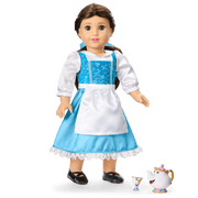 American Girl® Disney Princess Belle Blue Dress, Mrs. Potts, Chip & Accessories for 18-inch Dolls A0