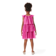 Pink Party-Ready Dress for Girls P5