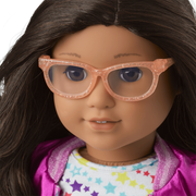 Rose Gold Glasses for 18-inch Dolls K8