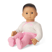 Bitty Baby® Doll #4 with black hair in Pretty Pink G9