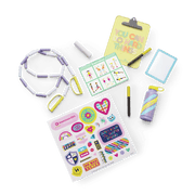 Colorful Cubbies Locker Set for 18-inch Dolls J2