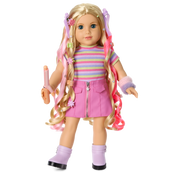Long Hair Looks™ by Truly Me™ 18-inch Doll #133 & hair accessories Y7