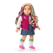 Truly Me™ 18-inch Doll #110 with wavy blonde hair R1