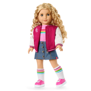 Truly Me™ 18-inch Doll #115 with curly blonde hair A1