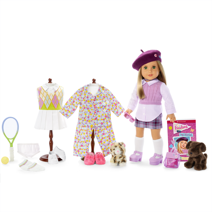 ’90s Twins Isabel’s™ Tennis Gift Set (Historical Characters) B8