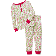 Hearts & Pines Holiday PJs for Girls T2
