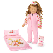 Courtney's™ Strawberry Shortcake™ Sleeping Bag Set for 18-inch Dolls (Historical Characters) B6