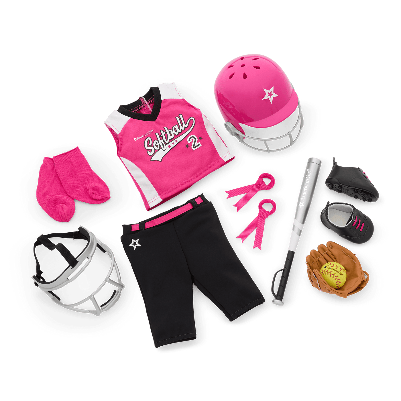 Softball Star Uniform for 18-inch Dolls P9