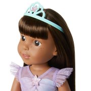 2-in-1 Sparkly Mermaid Outfit for WellieWishers™ Dolls S9