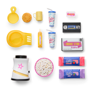 Isabel™ & Nicki's™ Movie Night Set for 18-inch Dolls (Historical Characters) C0