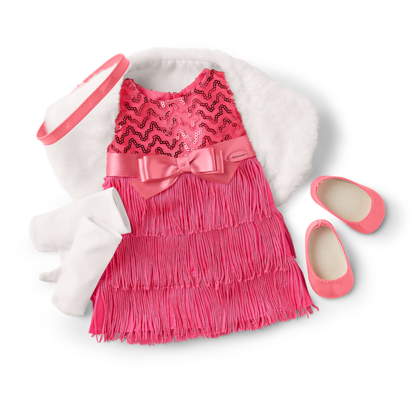 Melody’s™ Doo-Wop Dress-Up Outfit for 18-inch Dolls (Historical Characters) R8