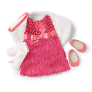 Melody’s™ Doo-Wop Dress-Up Outfit for 18-inch Dolls (Historical Characters) R8