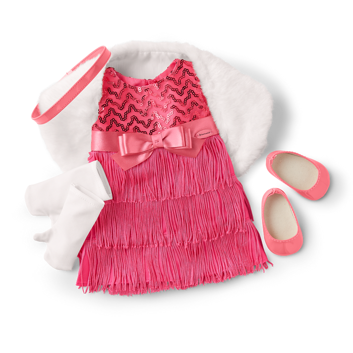 Melody’s™ Doo-Wop Dress-Up Outfit for 18-inch Dolls (Historical Characters) R8