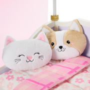 All Set for Sleepovers Canopy Bed for 18-inch Dolls W9