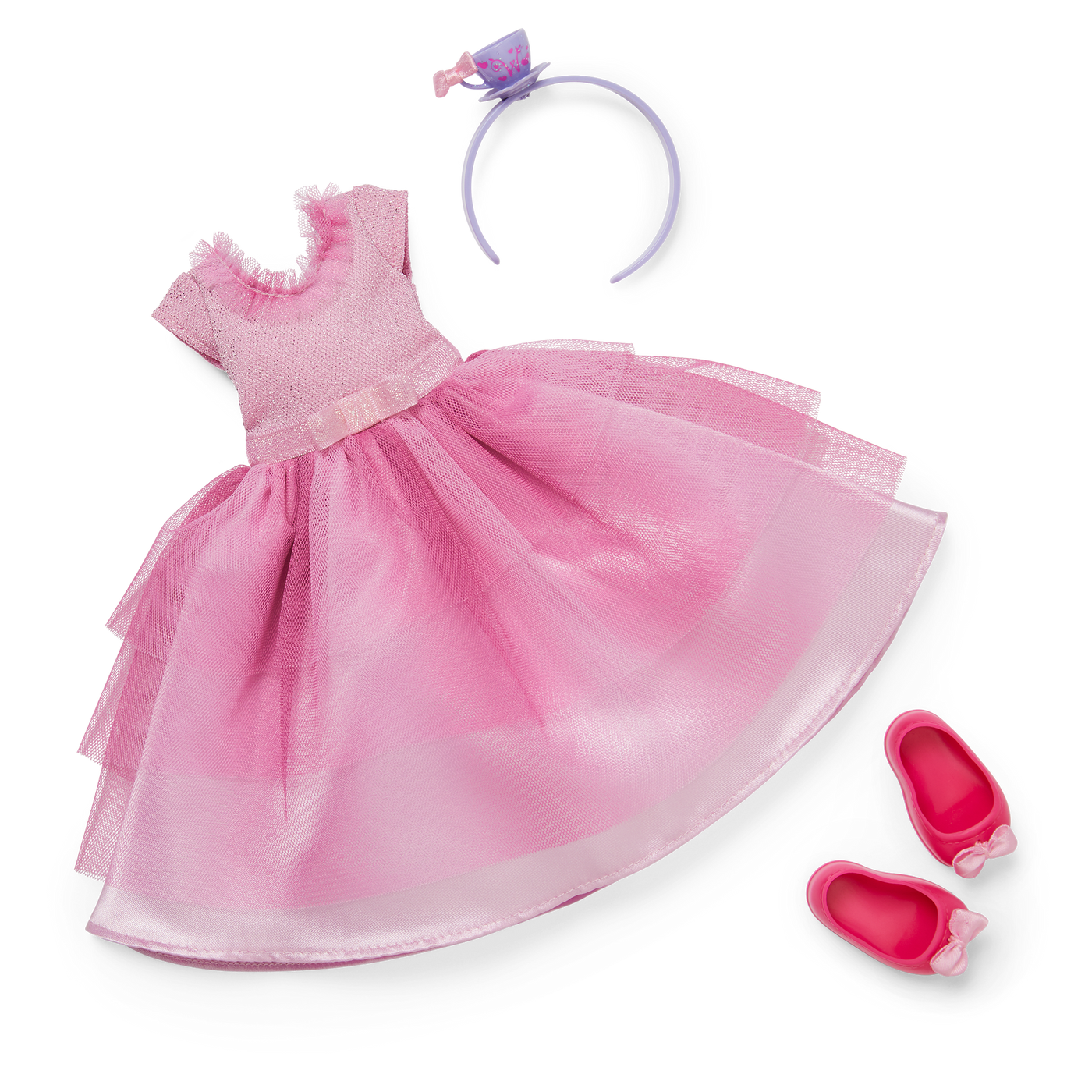 Ready to Be Royal Outfit for WellieWishers™ Dolls J0