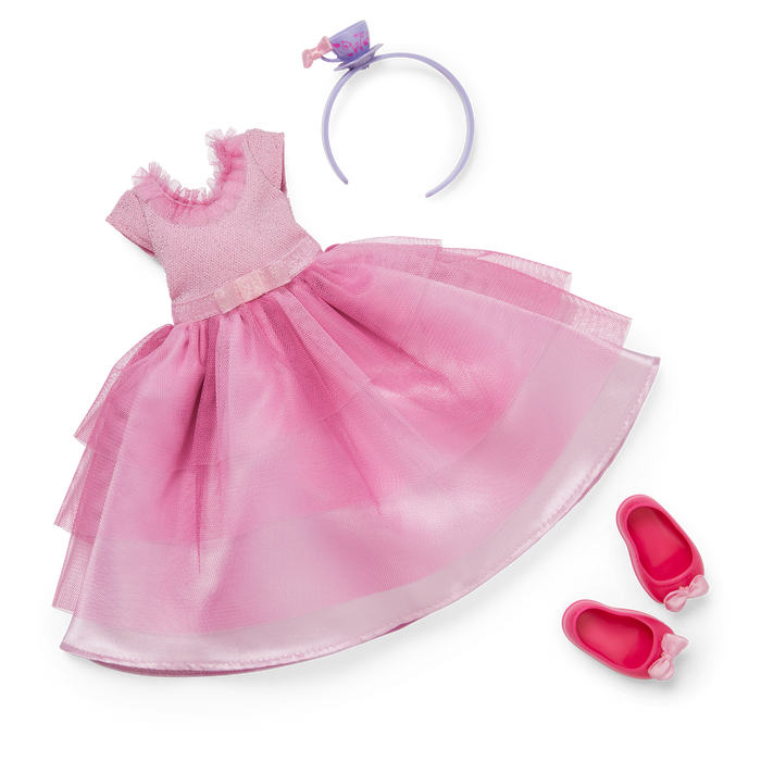 Ready to Be Royal Outfit for WellieWishers™ Dolls J0