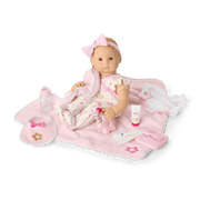 Bitty Baby® Doll #6 with red hair Care & Play Set Y2