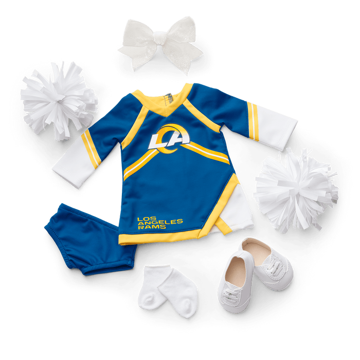 American Girl® x NFL Los Angeles Rams Cheer Uniform for 18-inch Dolls H0
