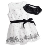 Let It Snow Tunic for Girls W1