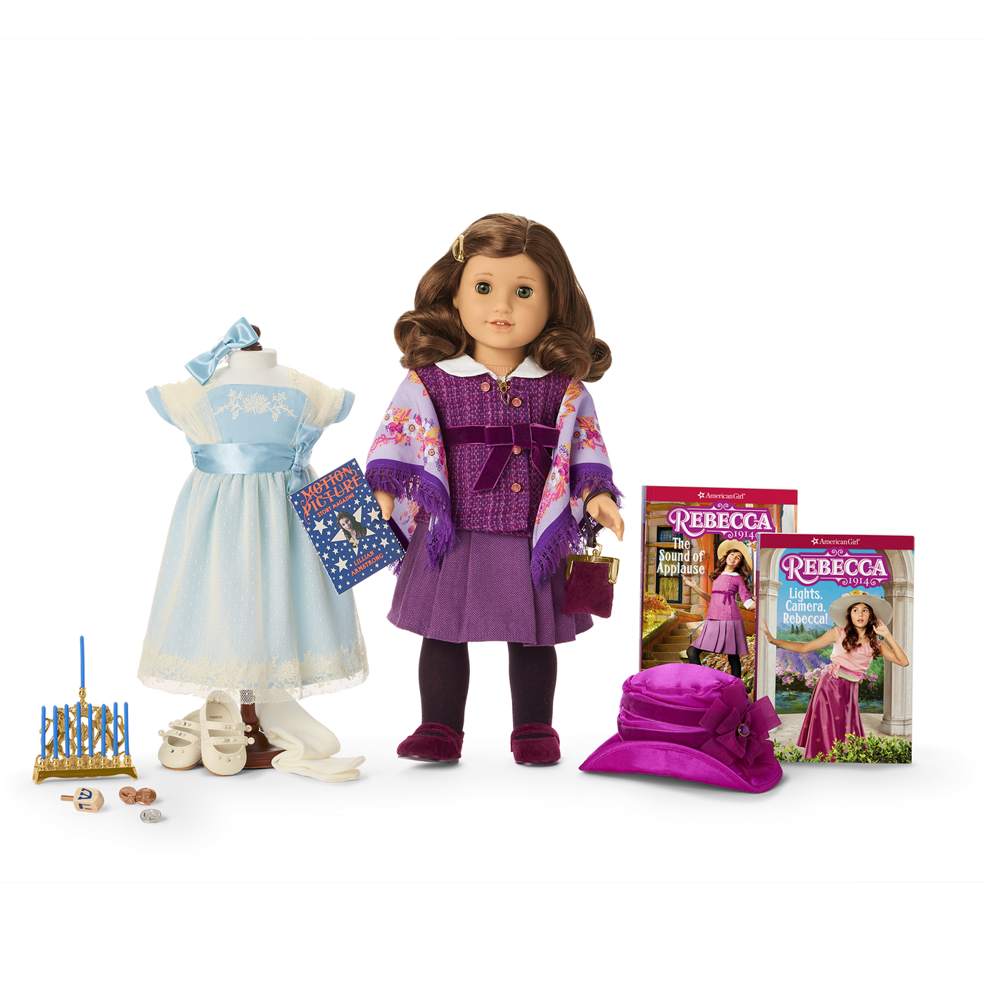 Rebecca’s™ Hanukkah Celebration Gift Set (Historical Characters) K0