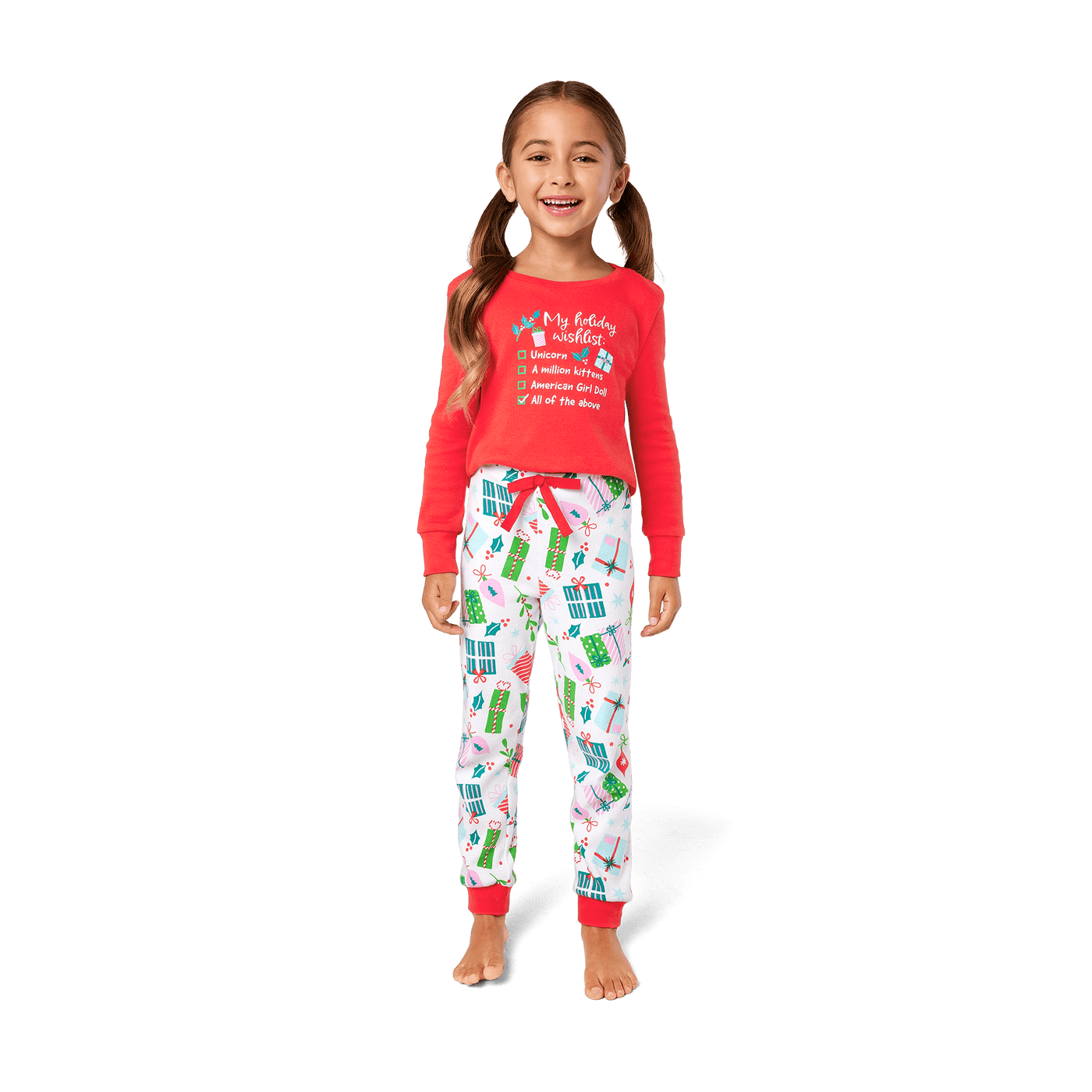 Holiday Wish List PJs for Little Girls Z3
