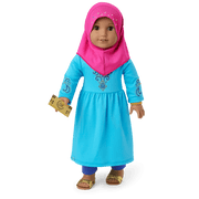Eid al-Fitr Celebration Outfit for 18-inch Dolls N0