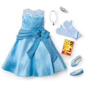 American Girl® Disney Princess Tiana Evening Star Dress & Accessories for 18-inch Dolls I0